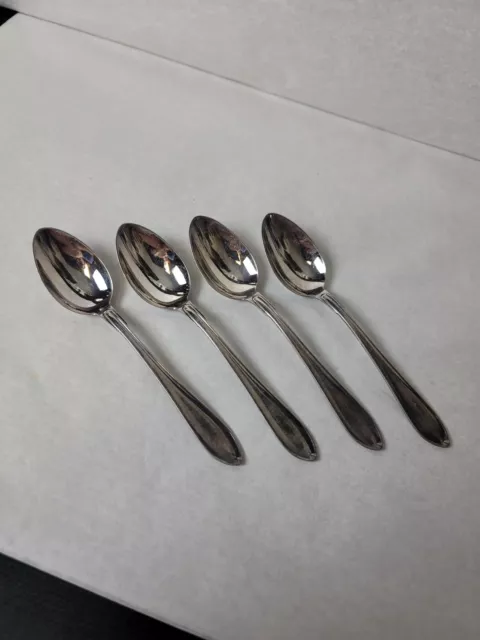 GAB Sweden Sterling Silver Demitasse Spoon Set Of 4