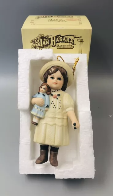 1986 Jan Hagara LYDIA Porcelain Figurine Limited Edition ORNAMENT