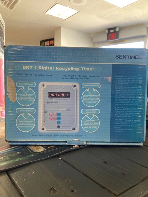Sentinel DRT-1 Digital Recycling Timer NEW for Hydroponic Systems