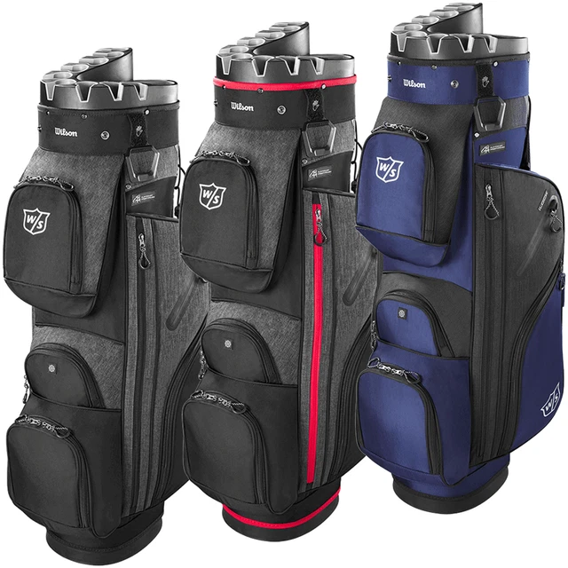 WILSON STAFF ILOCK Iii 14 Way Divider Top Golf Cart Trolley Bag / 2023