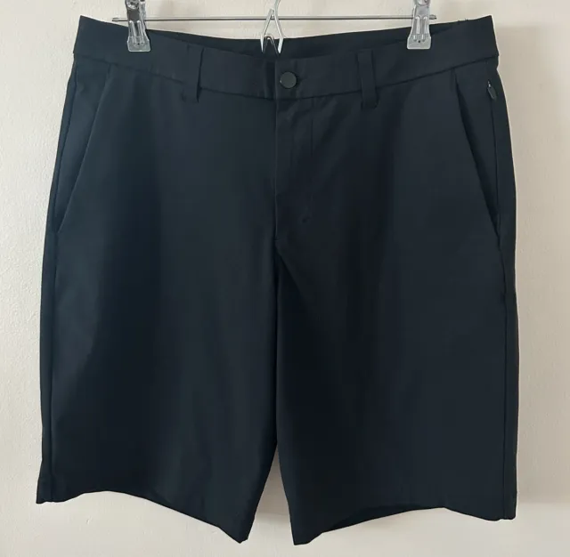 Men's Lululemon Commission Classic Fit Shorts Black Sz 33