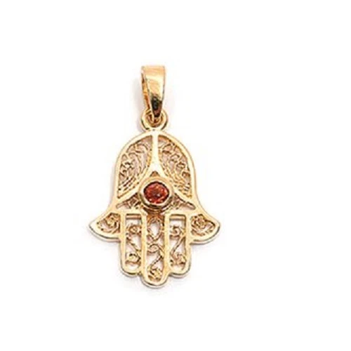 Pendentif Croix Celtique Triskel En Plaqué Vermeil Et Or 18k - 15 Mm - Neuf Avec Étiquettes