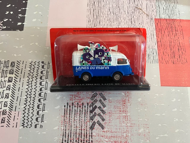 TDF75 Voiture Tour De France 1/43 HACHETTE : RENAULT 1000KG Saft Alcab – Jumajo