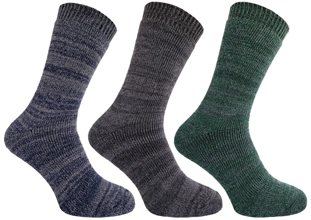 Mens Bramble Boot Socks Outdoor Hiking Walking Comfort 3 Pairs UK 6 - 11