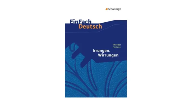 Irrungen, Wirrungen. EinFach Deutsch Textausgaben | Buch | 9783140222761