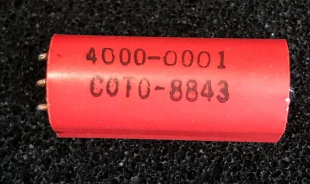 Sensitive reed relay PWB mounted COTO-8843 for Instrumentation Switching N.O.