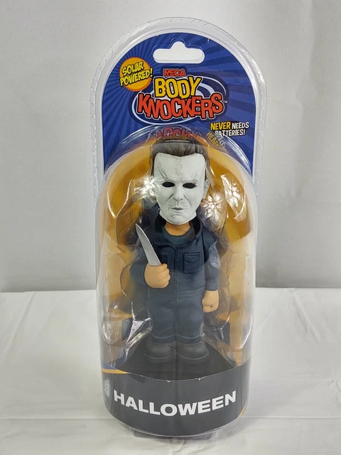 Neca Halloween Michael Myers Solar Powered Body Knockers Figure Horror New