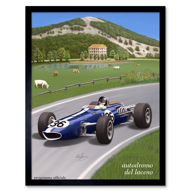 Mediterranean Grand Prix Laceno Autodrome 1967 Italy Motor Sport Car Racing Hist