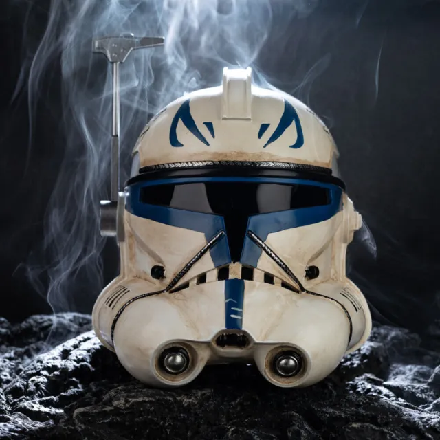 Xcoser 1:1 Star Wars Clone Captain Rex Helmet Cosplay Props Resin Replica Adult