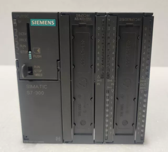 Siemens Simatic S7 6ES7 313-5BF03-0AB0 S7-300 CPU 313C Compact Controller