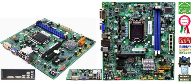 Scheda Madre H81 LGA1150 Per PC Desktop: Supporto DDR3, 3x SATA 2.0, Uscita VGA E HDMI. Economica E Affidabile Per Il Tuo Computer.