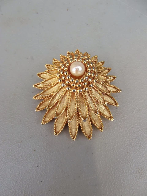 Broche Vintage Ancienne Signée Marcel Boucher - Occasion