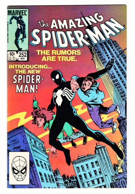 Amazing Spider-Man #252 (1984, Marvel) 1st App. of Spider-Man's Black Costume