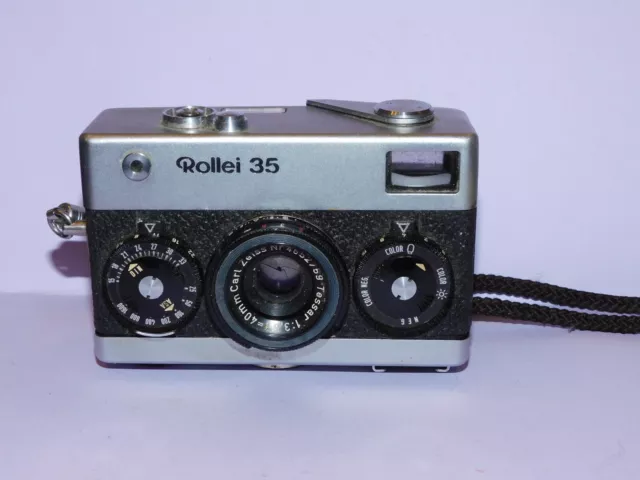 Appareil Photo - Rollei 35 - Objectif Tessar 1:3,5 / F40