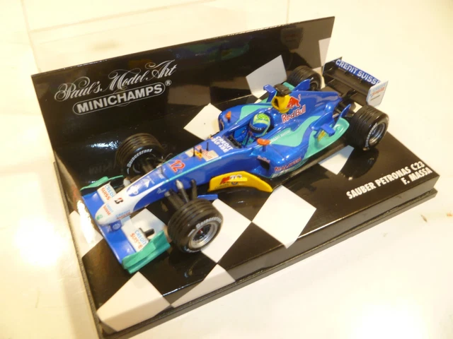 Minichamps 1/43 Sauber Petronas Showcar 2005 – Felipe Massa – Neuve