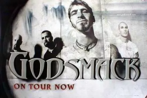 GODSMACK 2001 Sully BIG on tour now promotional poster Flawless New Old Stock