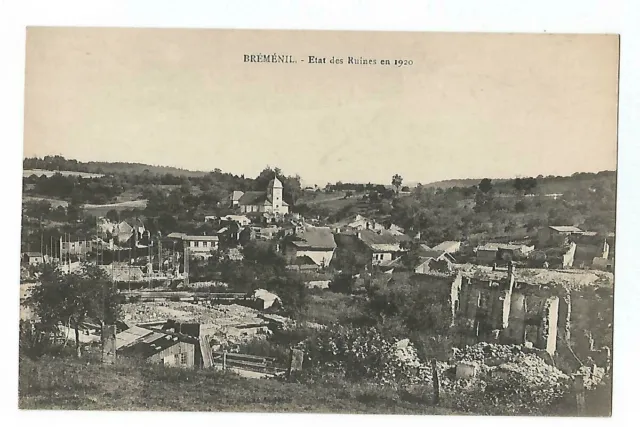54 Bremenil State Of Ruins In 1920