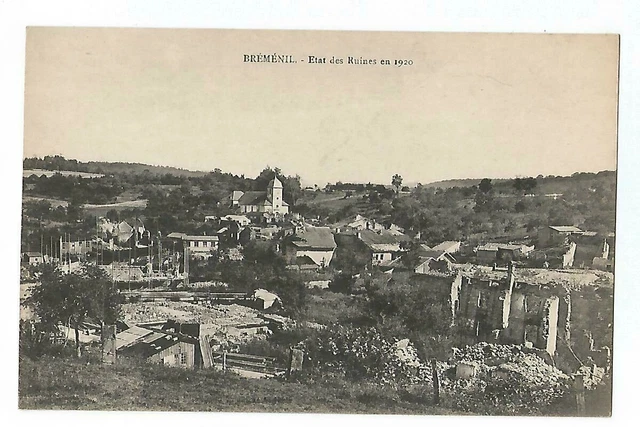 54 Bremenil State Of Ruins In 1920