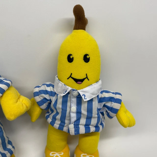 VINTAGE BANANAS IN Pyjamas B1 and B2 Plush toys & flip book 60.00
