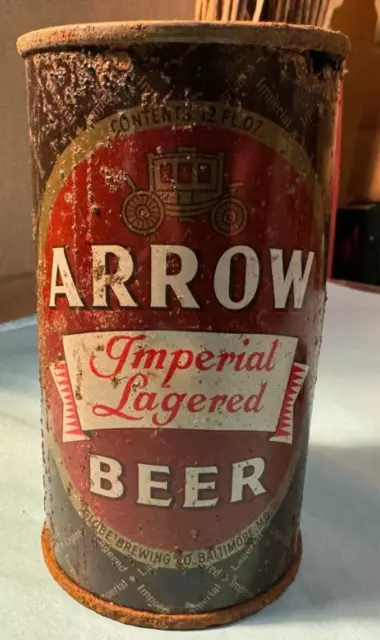 Arrow Imperial Largered Beer Globe Brewing, Baltimore, Md Va Tax Lid