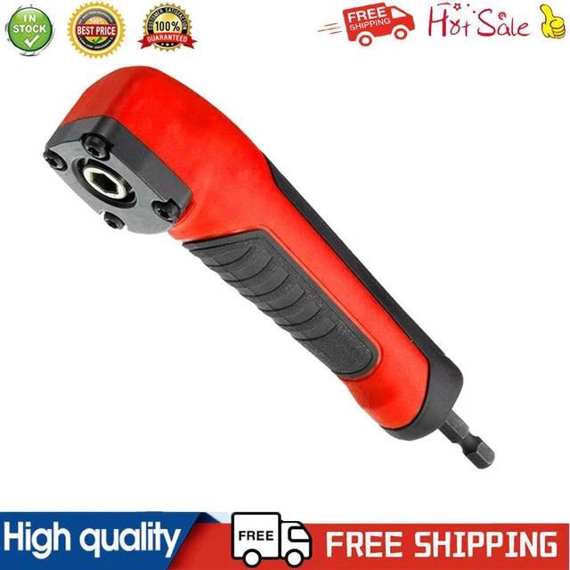 90 DEGREE RIGHT Angle Extension Screwdriver Socket Holder Adapter ...