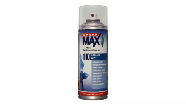 Spray Max - 1K vernice trasparente spray opaco (400 ml)