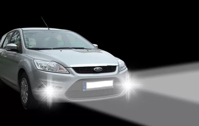 LED Tagfahrlicht + Nebelscheinwerfer für Ford Focus II 2 Kombi Turnier TFL NSW