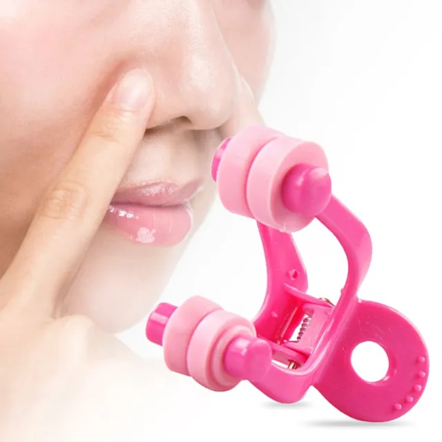 Clip de alisado nasal almohadilla suave indolora sujetador nasal clips herramienta ABS