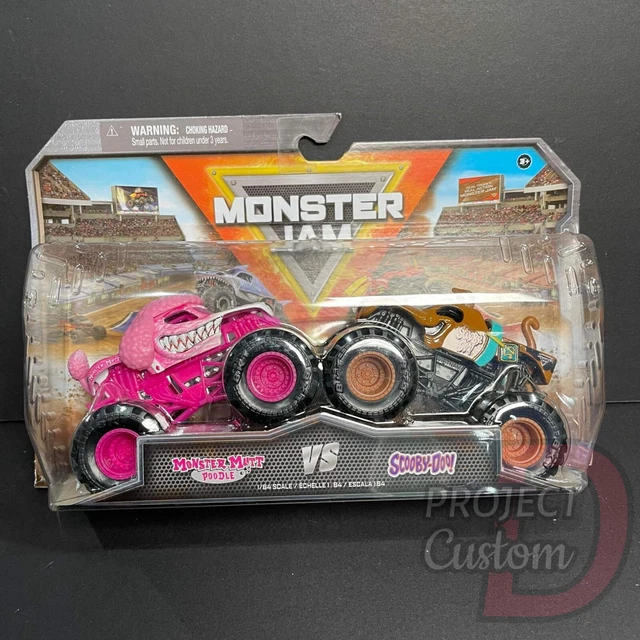 MONSTER JAM TRUCKS Scooby Doo VS Monster Mutt Poodle 2 Pack 164 £22.00