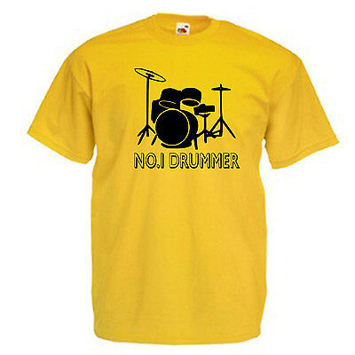 Drummer Drum Kit Children's Kids Childs Gift T Shirt