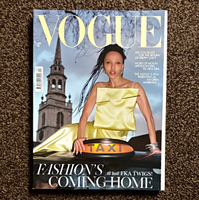VOGUE MAGAZINE APRIL 2024 FKA Twigs Front Cover, UK £4.38 - PicClick UK