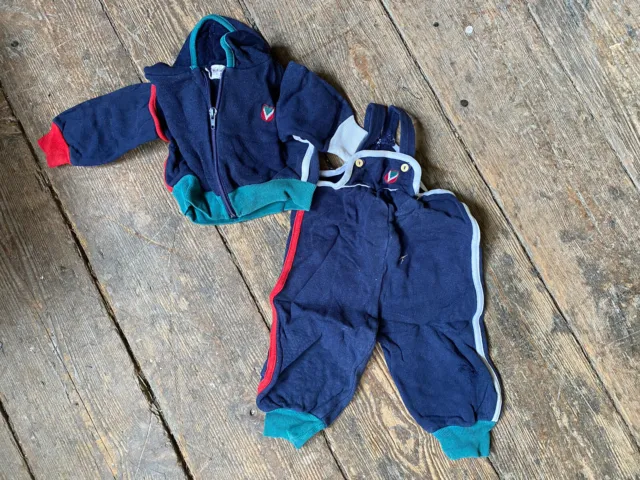Vintage Baby Outfit Boys Activewear Sports 0-6 Months