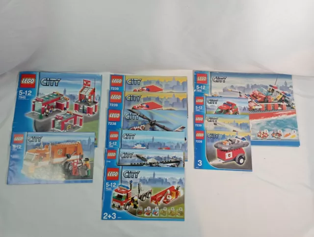 Lego City - Instruction Manuals Only