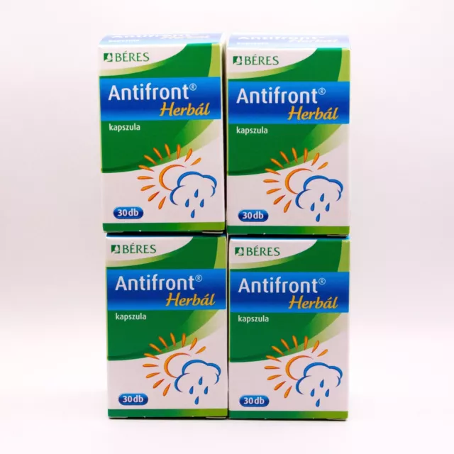 Beres Antifront Kräuterkapseln im Fall von Front Sensitivity Reisepackung mit 4