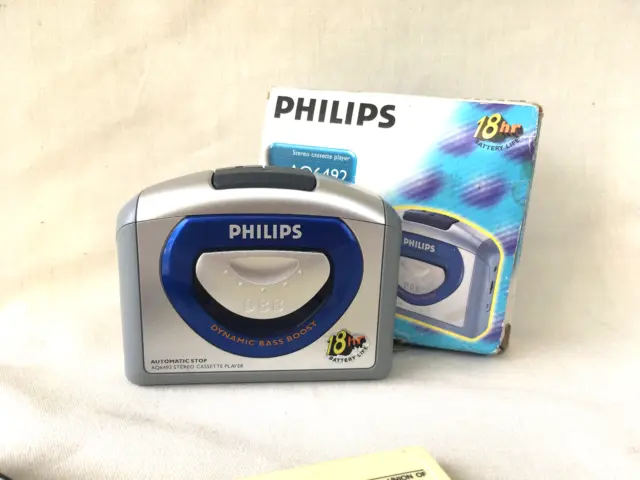 lettore a cassette Philips AQ6492   Walkman  funzionante