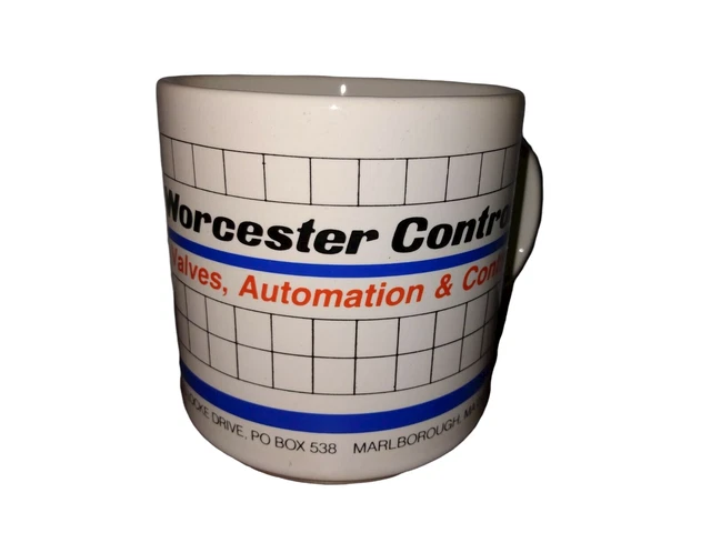 Worcester Controls Valves Automation Ceramic Coffee Mug Tea Cup Marlborough MA