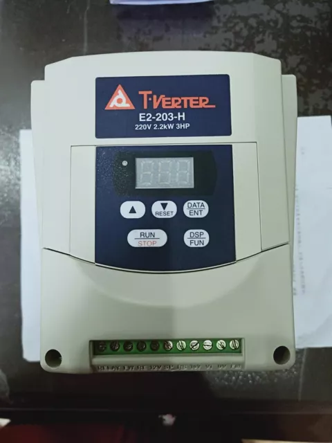1pcs Used E2-203-H Taian inverter 3PH 200-240V