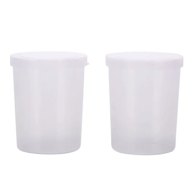 Plastic graduated laboratory bottle test measuring 100ml container with cap_B-wf