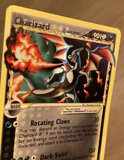 CHARIZARD GOLD STAR (Delta Species) 100/101 EX Dragon Frontiers Pokemon Card  950.00 - PicClick UK