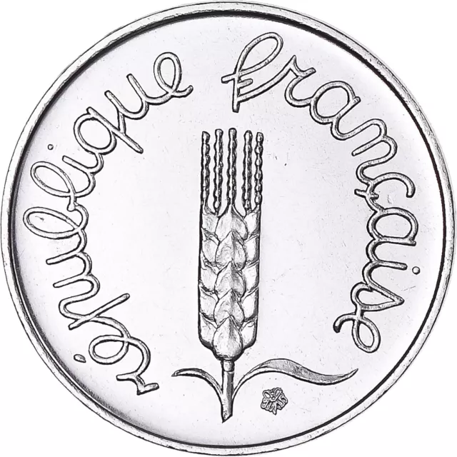 [#343533] Monnaie, France, Épi, Centime, 1980, Paris, série FDC, FDC, Acier inox