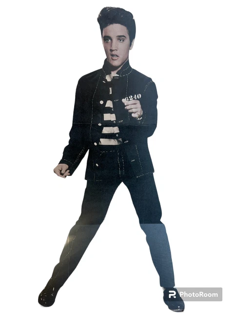 Découpe Carton Grandeur Nature D'Elvis Presley En Smoking - Standee Pour Décoration, Fête, événement - Fabriqué Au Royaume-Uni