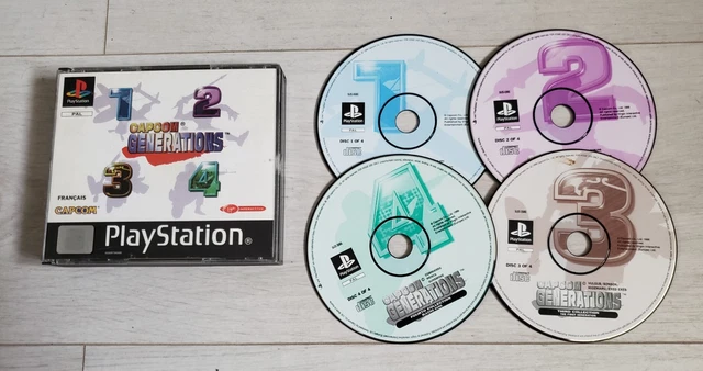 Jeu PlayStation 1 Capcom Generations - Complet Avec Boîte Et Notice, Bon état