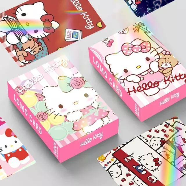 Kitty Cartoon My Melody Card 30pcs Laser Card Little Flash Sanrio LOMO Card