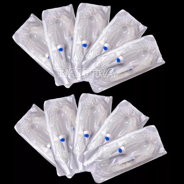 10 piezas de tubos de riego de implantes dentales juego de tubos para NSK