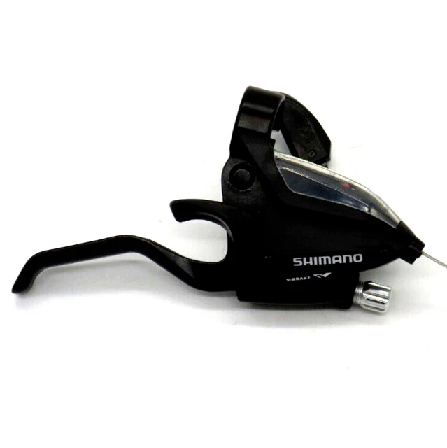 Shimano Claris Daumenschalthebel – Für Rennrad-Flachlenker, Mit Ganganzeige, Schwarz