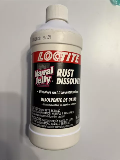 Henkel LOCTITE Naval Jelly Rust Dissolver from Metal Surfaces 16oz ea