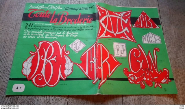 album ancien TOUTE LA BRODERIE n° 122 - 1964