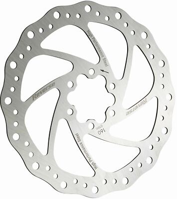 AVID 170MM SILVER BIKE Rotore Freno A Disco calore dispersione HS1 in acciaio inox 6 Bullone 