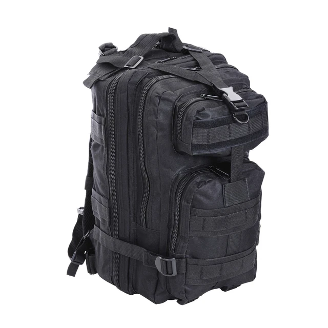 28L Military Molle Camping Backpack Tactical Camping Hiking Travel Bag Black