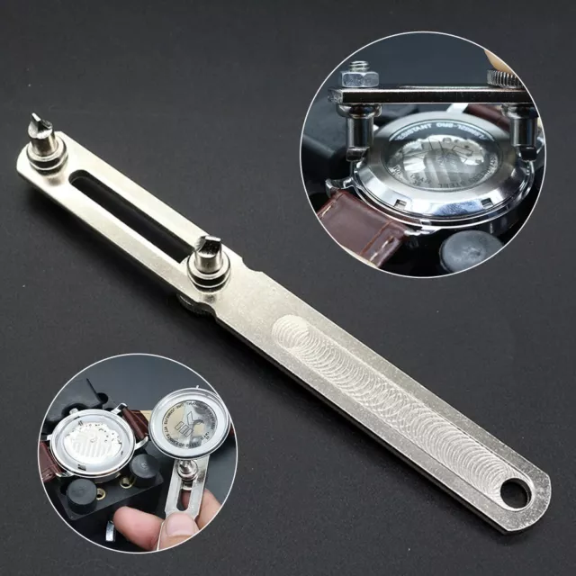 Reliable Watch Back Cover Opener Remover Wrench Tool for Repairing Watches